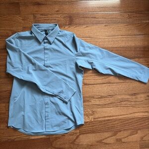 Lululemon Men’s Long-Sleeve Button Down Shirt Size Medium